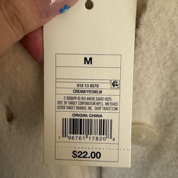 Target- A New Day Fuzzy Cardigan and Tank Top NWT - Picture 5 of 6